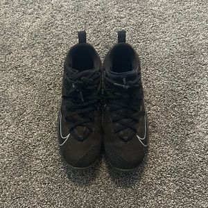 Black Nike Metal/mold cleats